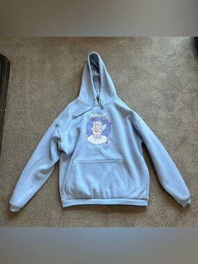 Care Bears Angel Blue Hoodie Size: XS